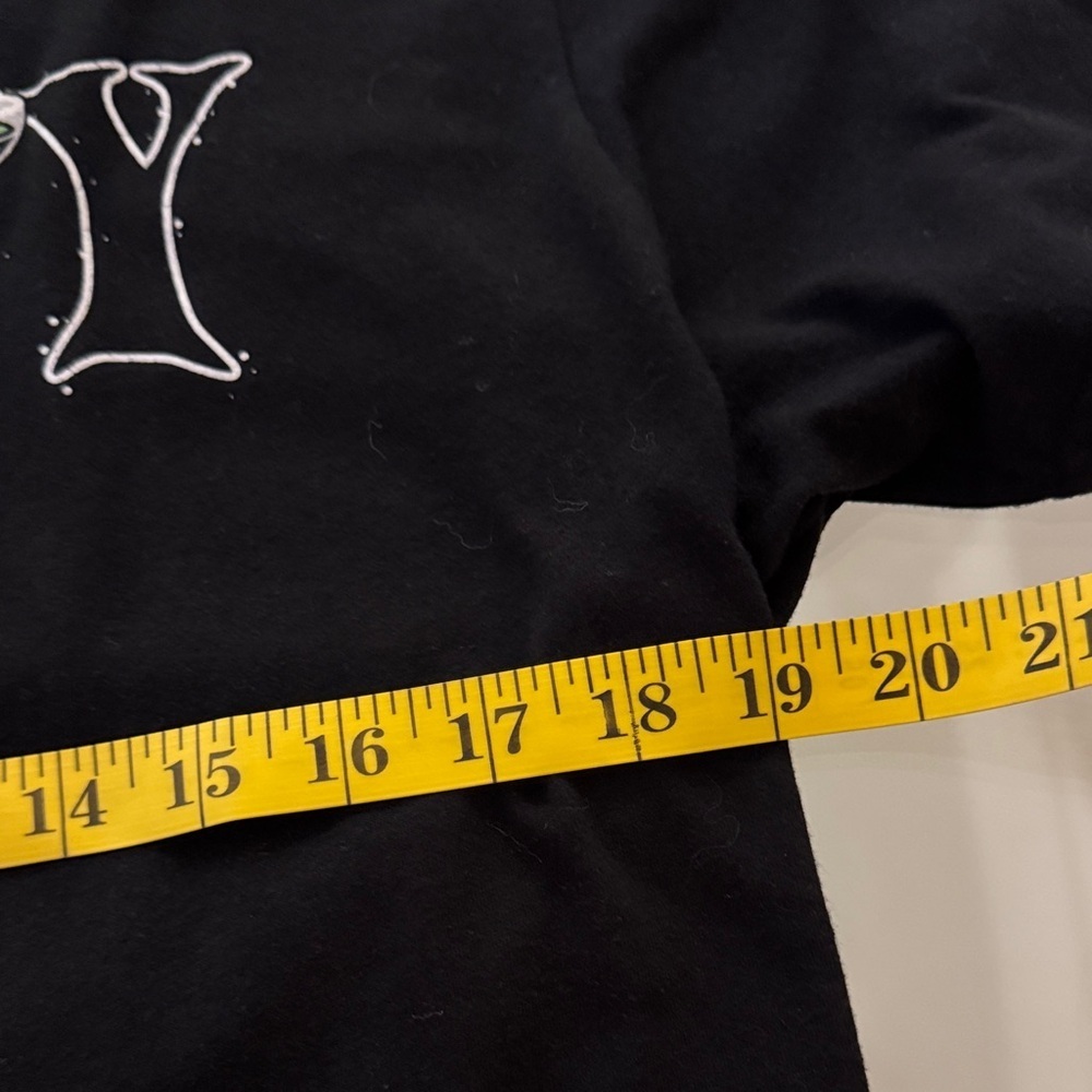 Grunt Style Black Tee with Green Salty Design - Picture 6 of 7